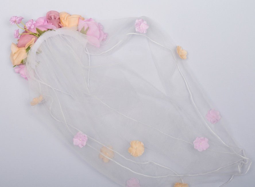 Blossom Floral Hen Party Veil - The Hen Planner