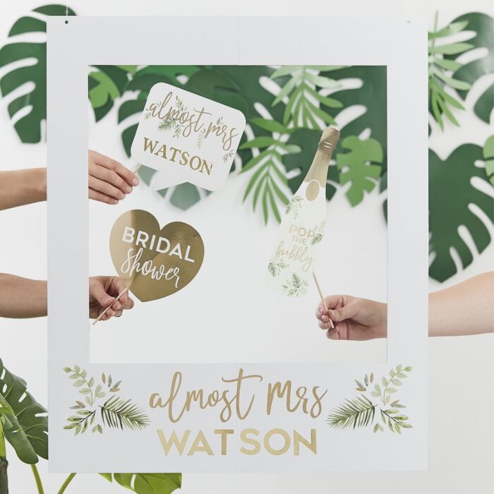 Botanical Hen Party Photo Frame - The Hen Planner