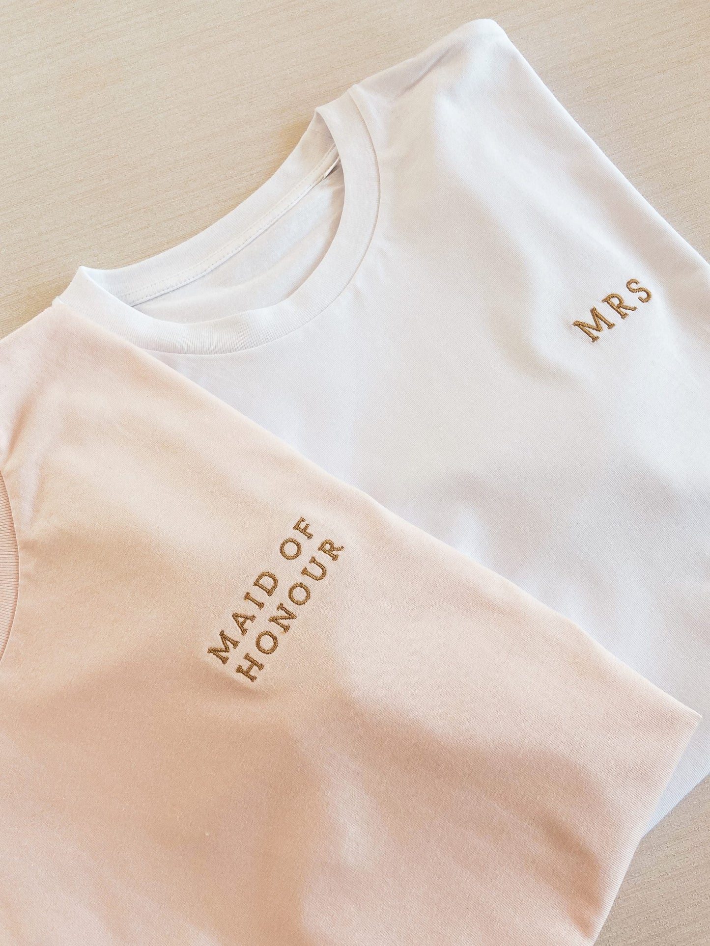 Embroidered Bride/Mrs T-Shirt - The Hen Planner