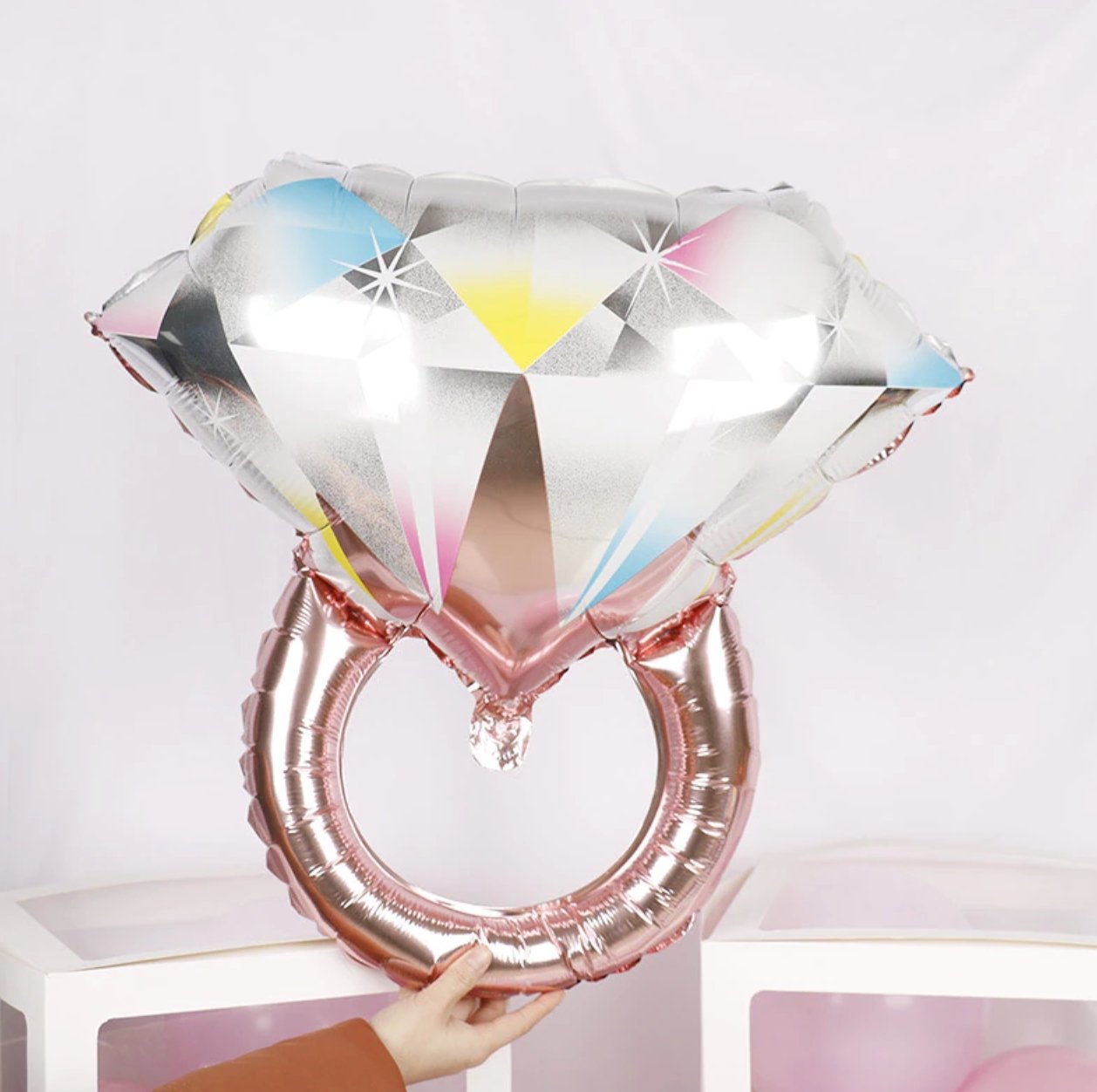 Foil Ring Balloon - The Hen Planner
