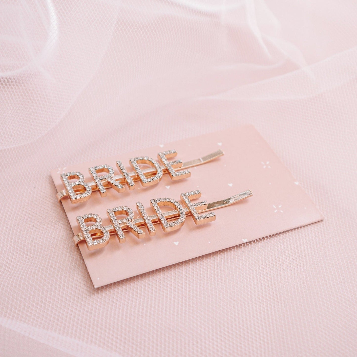 Gold Bride Hair Clip - The Hen Planner