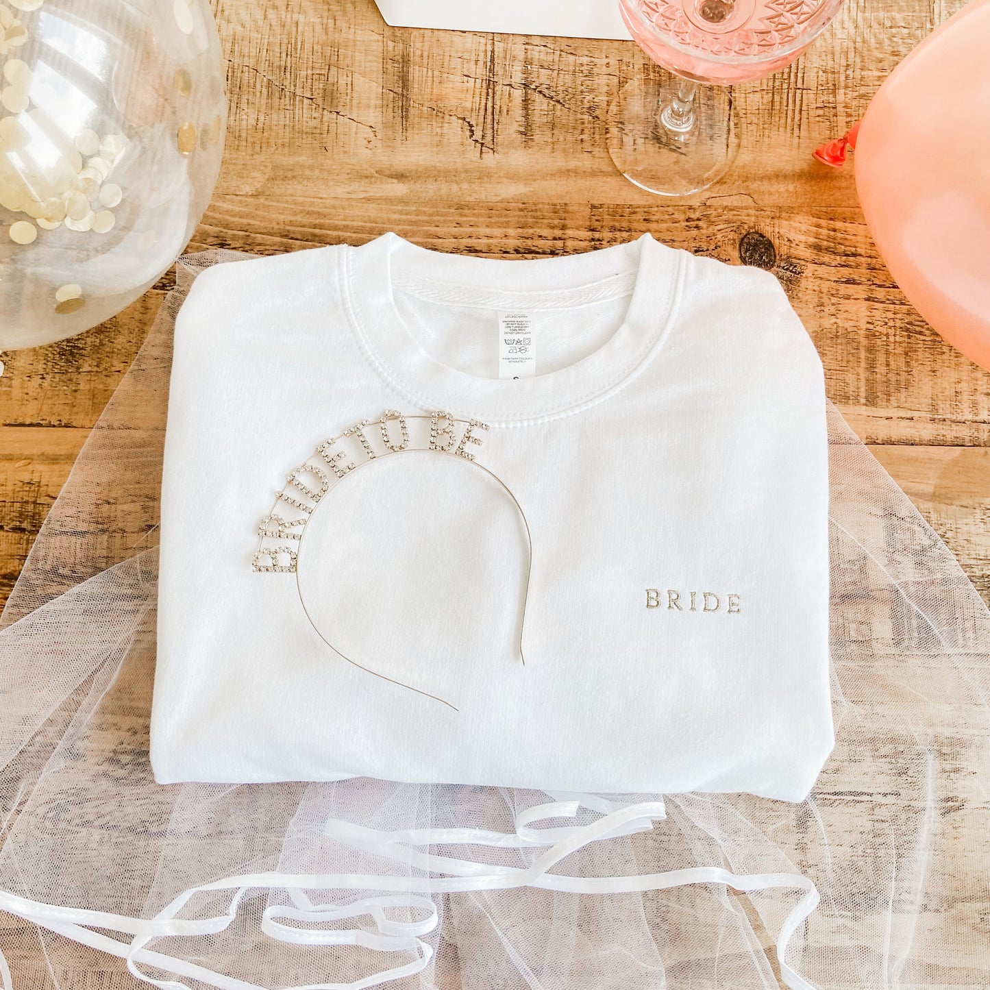 Gold Bride to be Headband - The Hen Planner