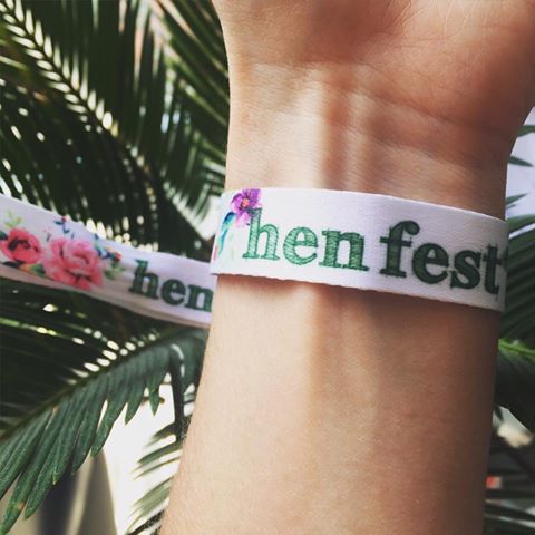 HENFEST Festival Wristbands - The Hen Planner
