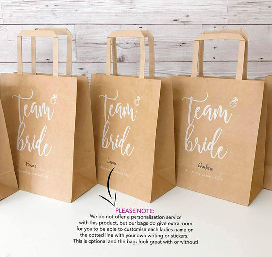 Pack of 15 Hen Party Bags - The Hen Planner