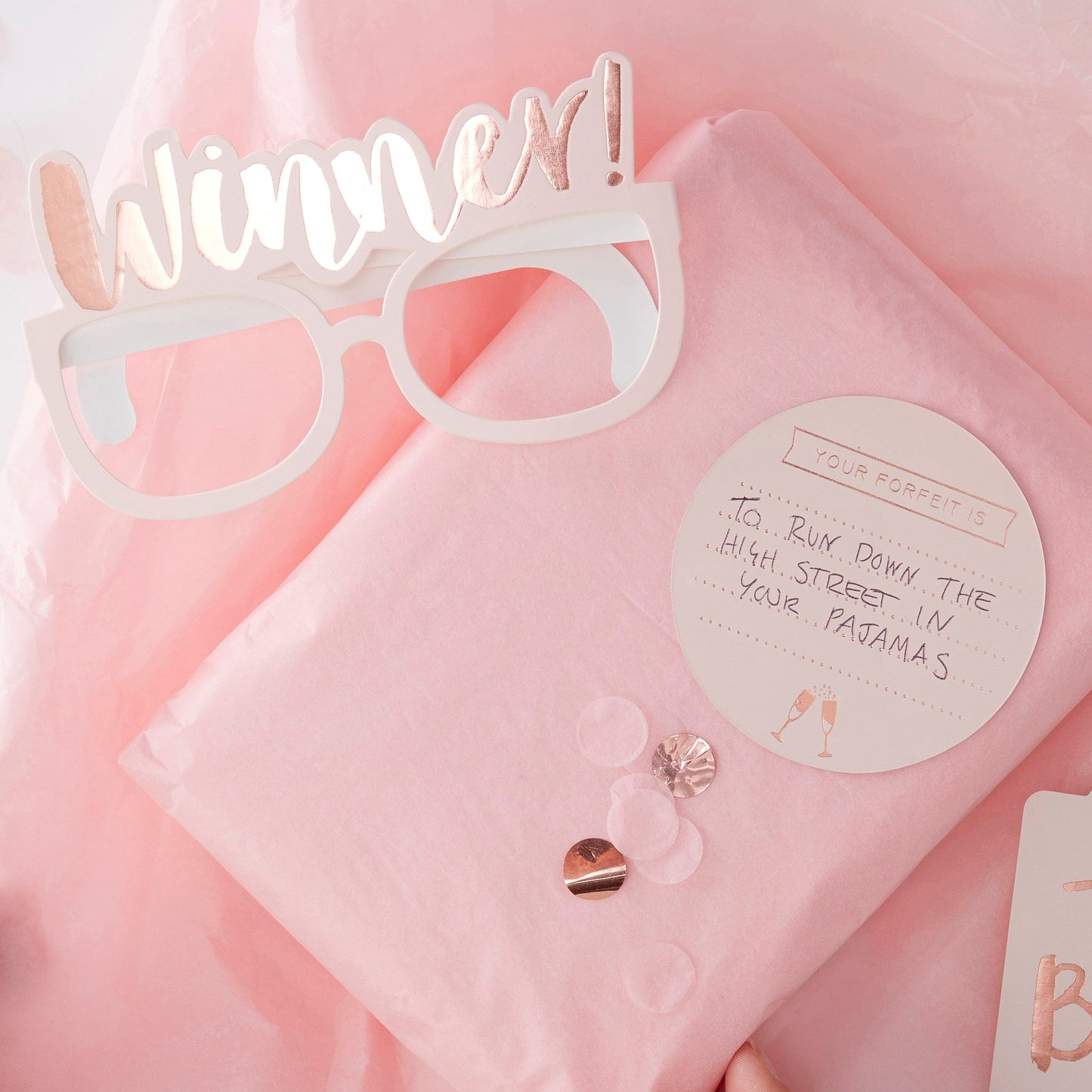Pass the parcel hen party game kit - The Hen Planner