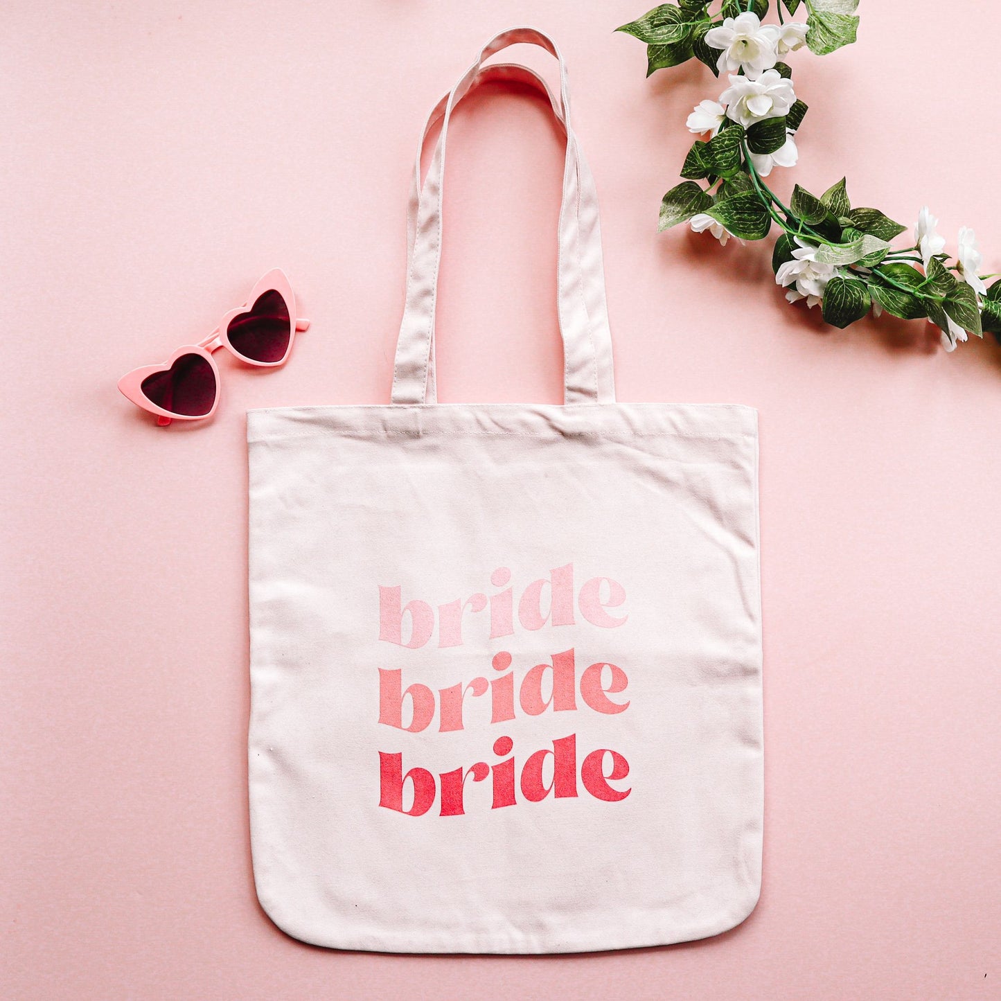 Pink Bride Tote Bag (Eco Friendly) - The Hen Planner