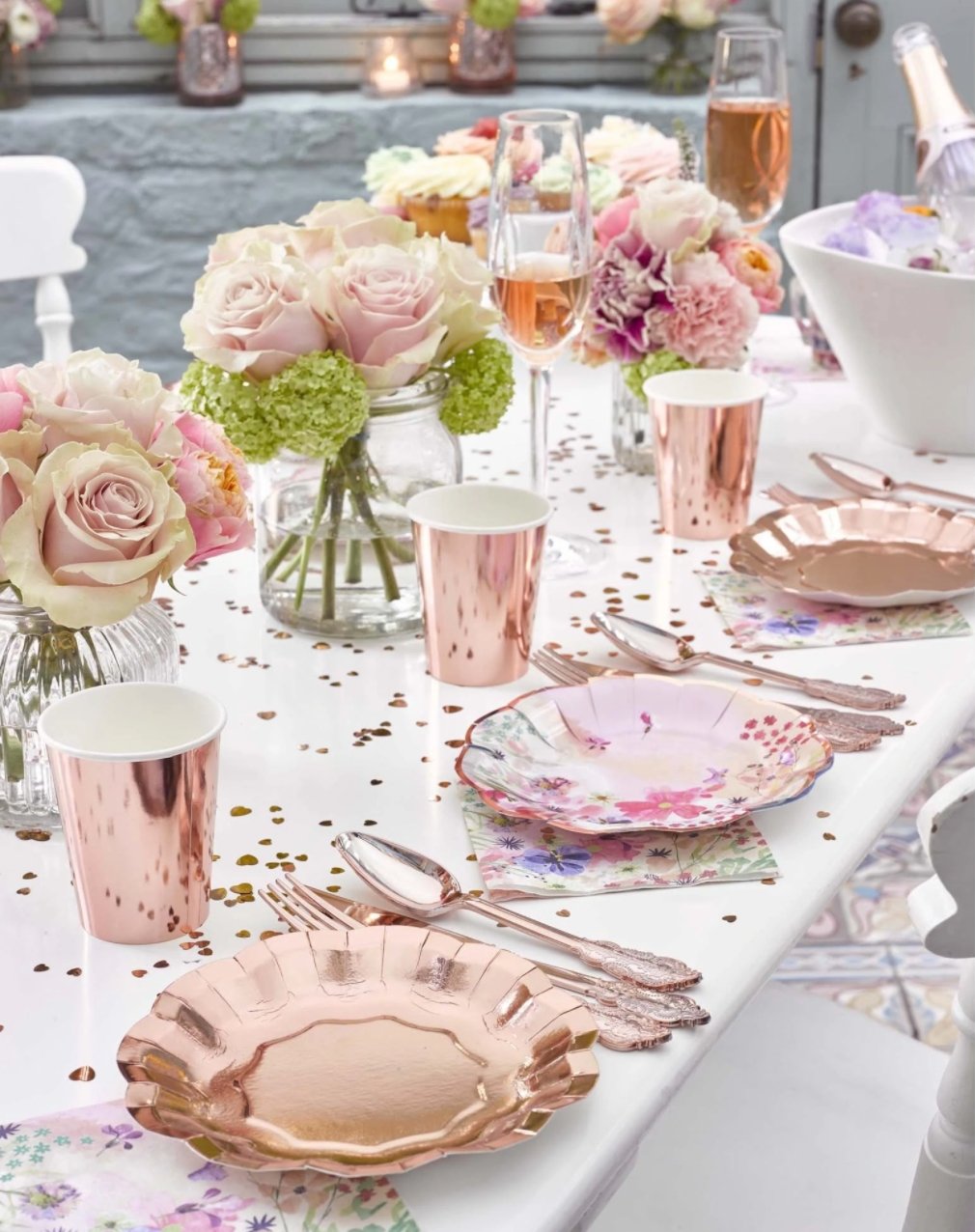 Rose Gold Hen Party Cups (8 Pack) - The Hen Planner