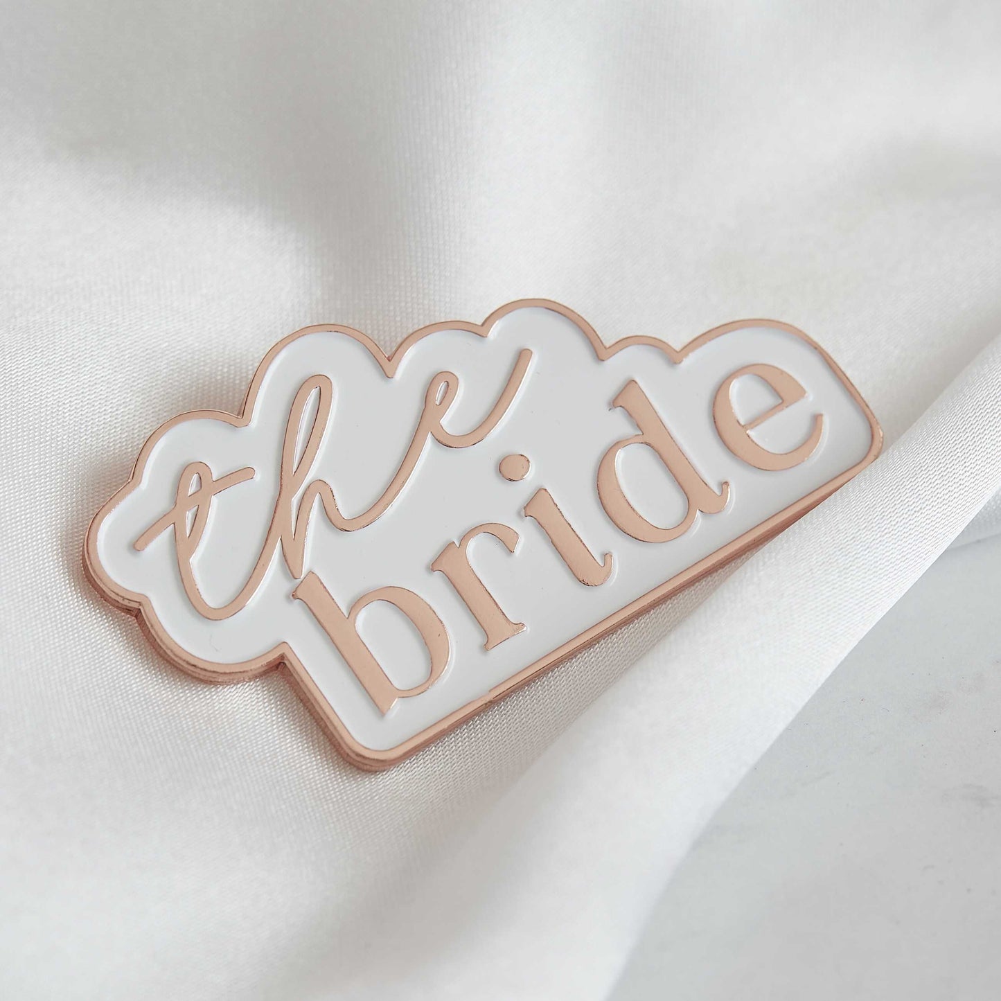 'The Bride' Enamel Pin Badge - The Hen Planner