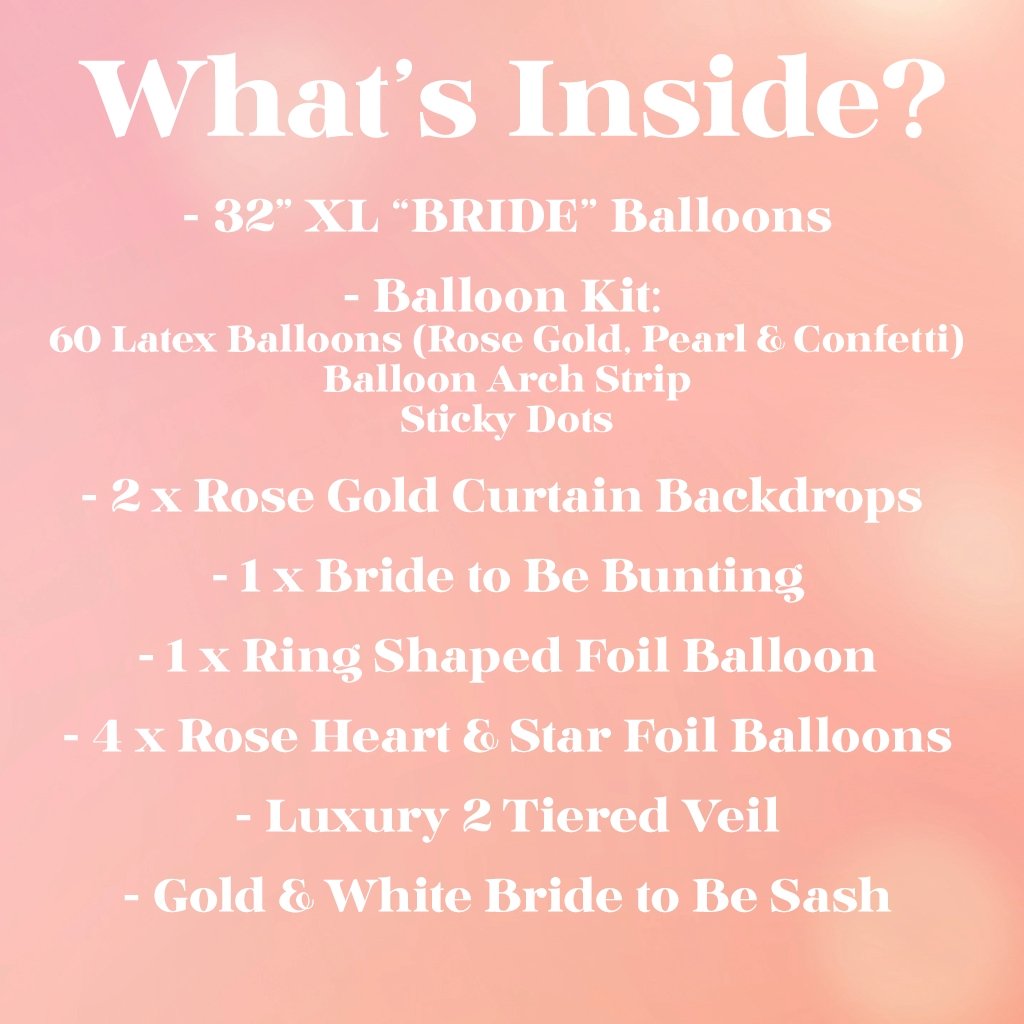 The Hen Box - Hen Party Kit in a Box! - The Hen Planner