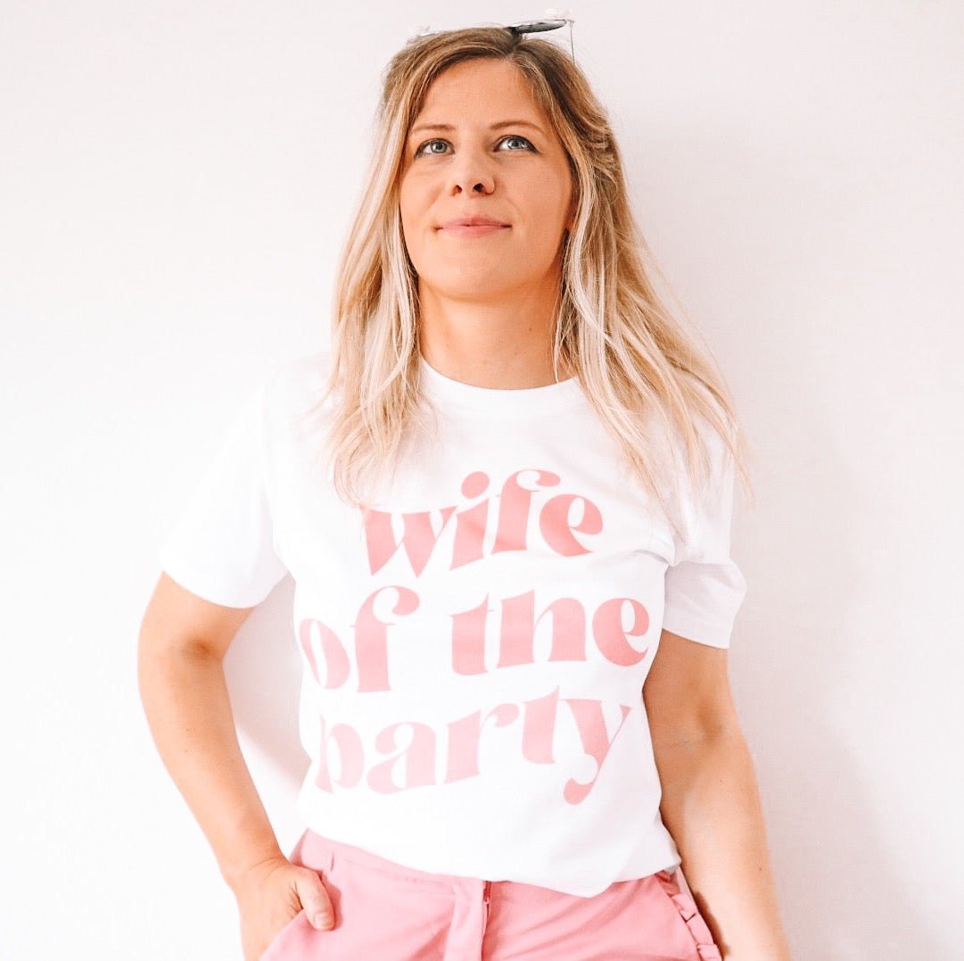 Wife of the Party Hen Party Tee - The Hen Planner