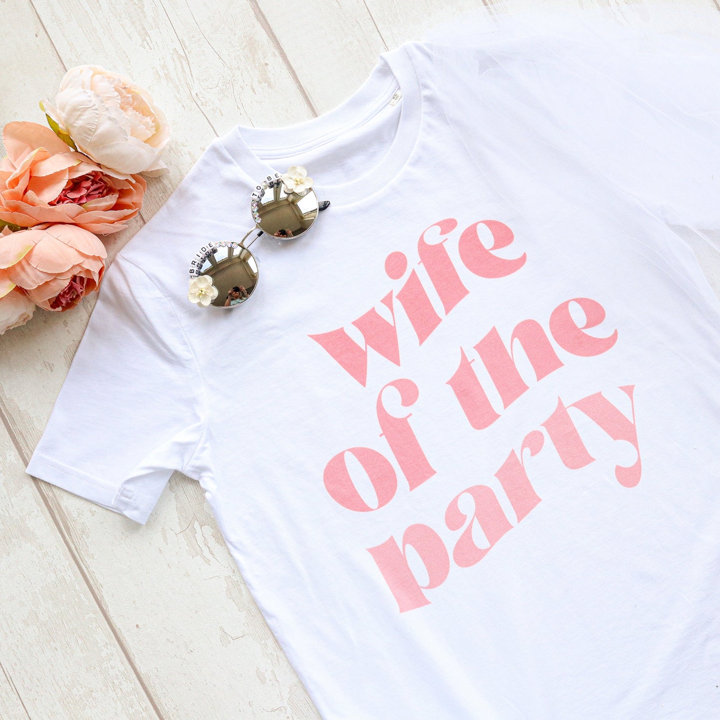 Wife of the Party Hen Party Tee - The Hen Planner