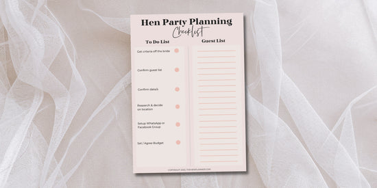 How To Plan a Hen Party - The Ultimate Checklist! - The Hen Planner