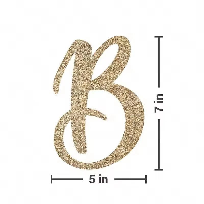 Bride to Be Glitter Banner (Pink or Gold or Silver)