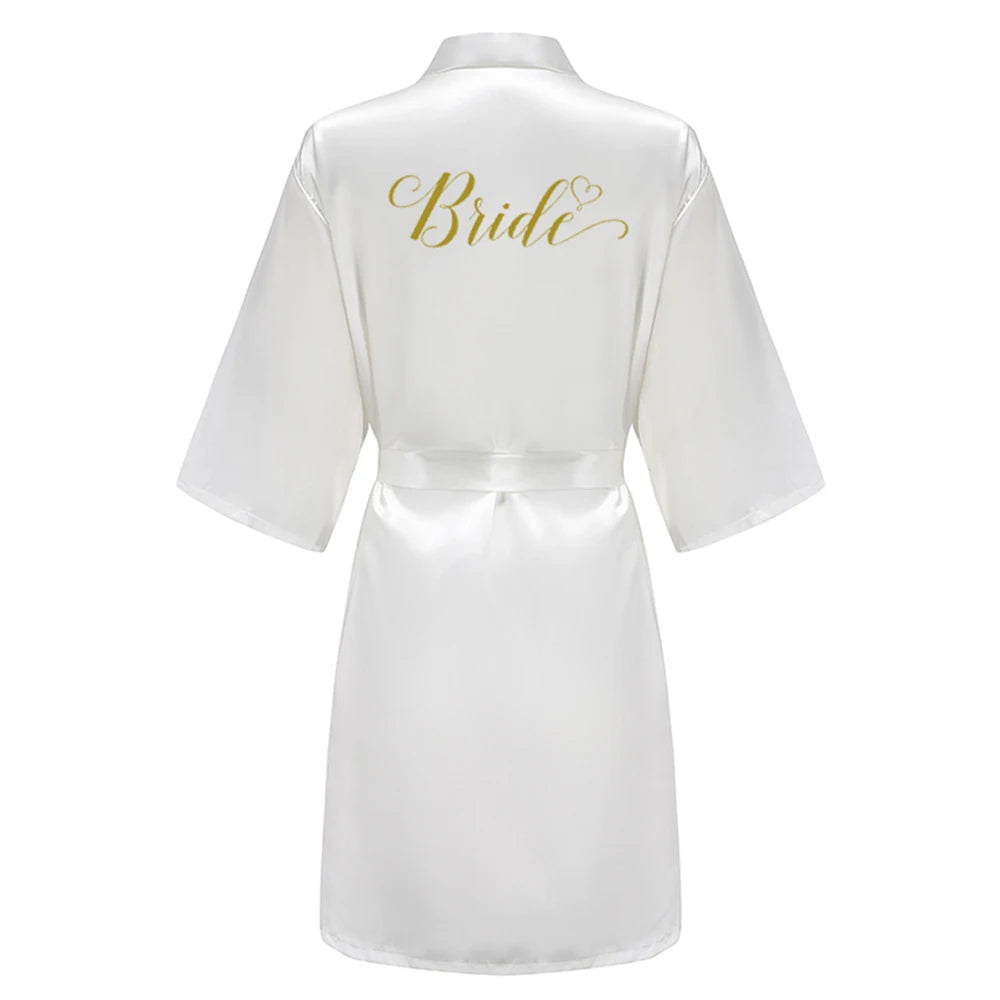 Bride & Bridesmaid Satin Robes