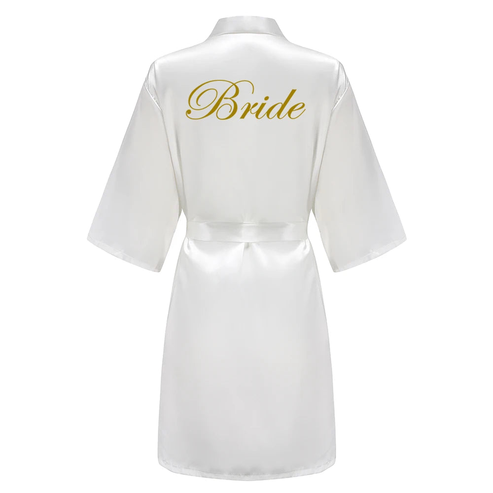 Bride & Bridesmaid Satin Robes