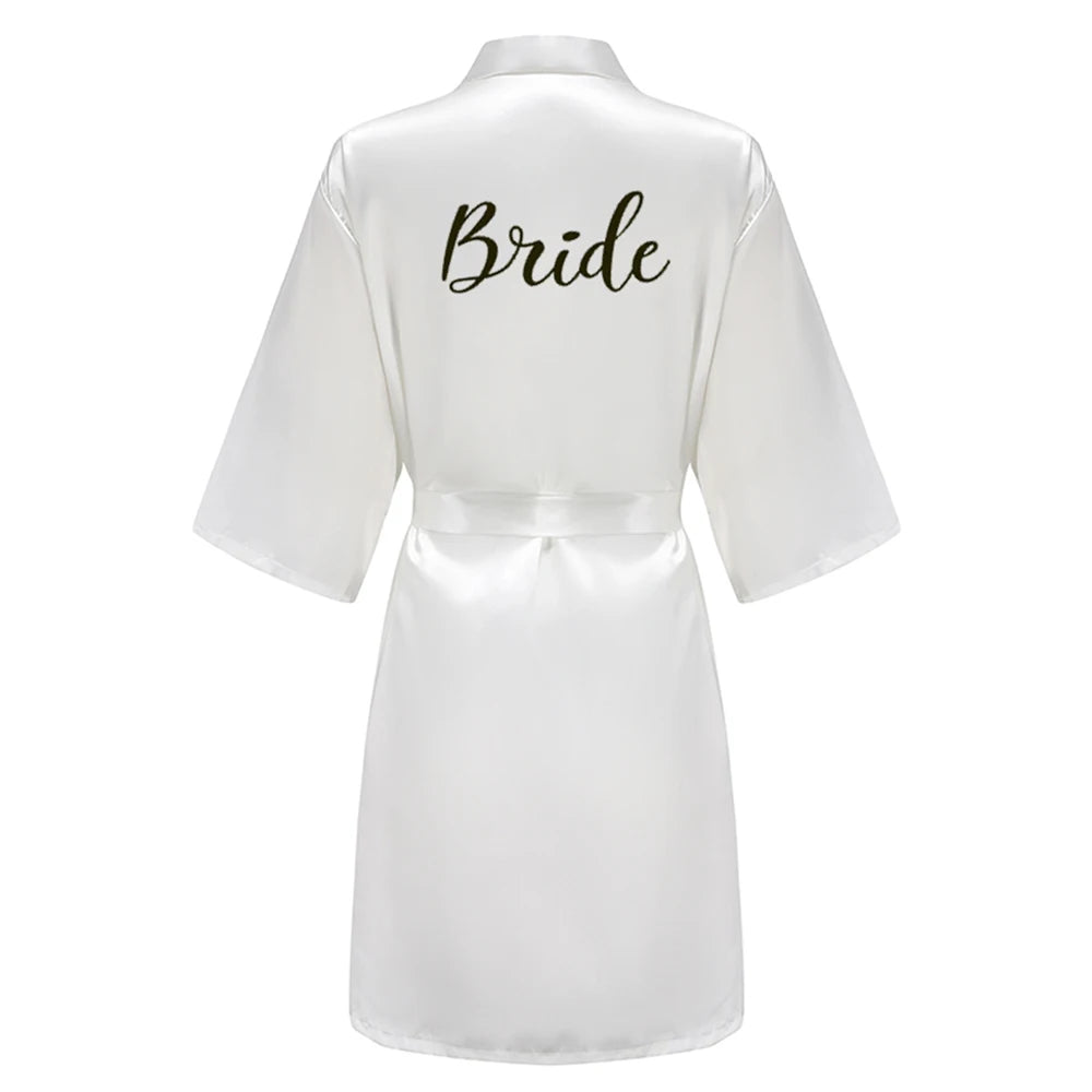 Bride & Bridesmaid Satin Robes