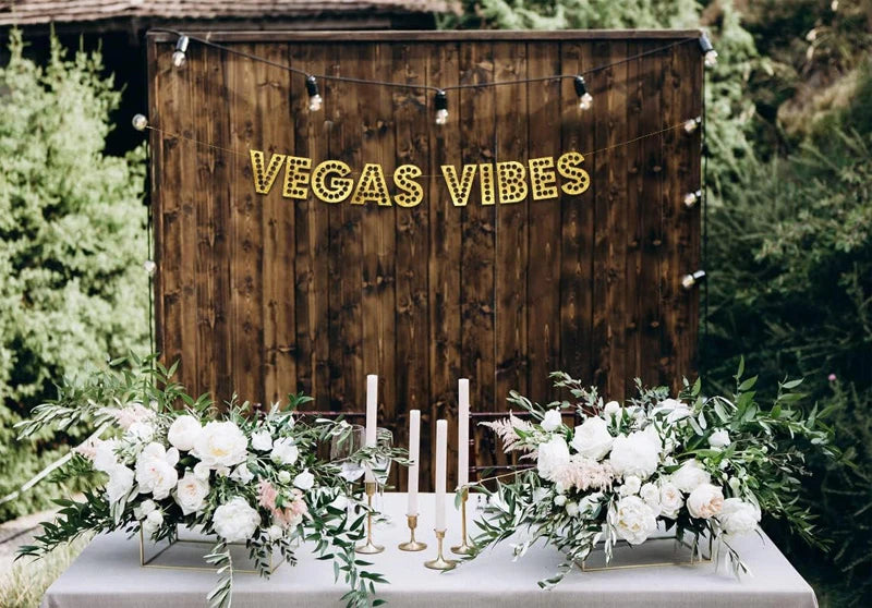 Vegas Vibes Banner | Casino Night & Vegas Theme