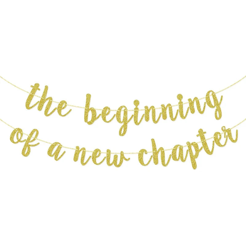 The Beginning Of A New Chapter Banner