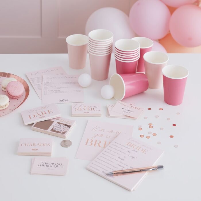 Blush Hen Party Games Kit - The Hen Planner
