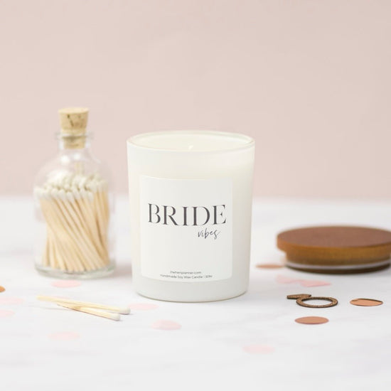 Bride Vibes Candle - The Hen Planner