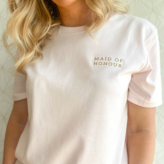 Bridesmaid / Maid of Honour T-Shirt - The Hen Planner