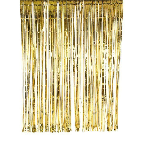 Gold Foil Curtain Backdrop - The Hen Planner