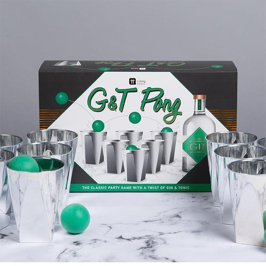 G&T Pong (Gin and Tonic Pong) - The Hen Planner