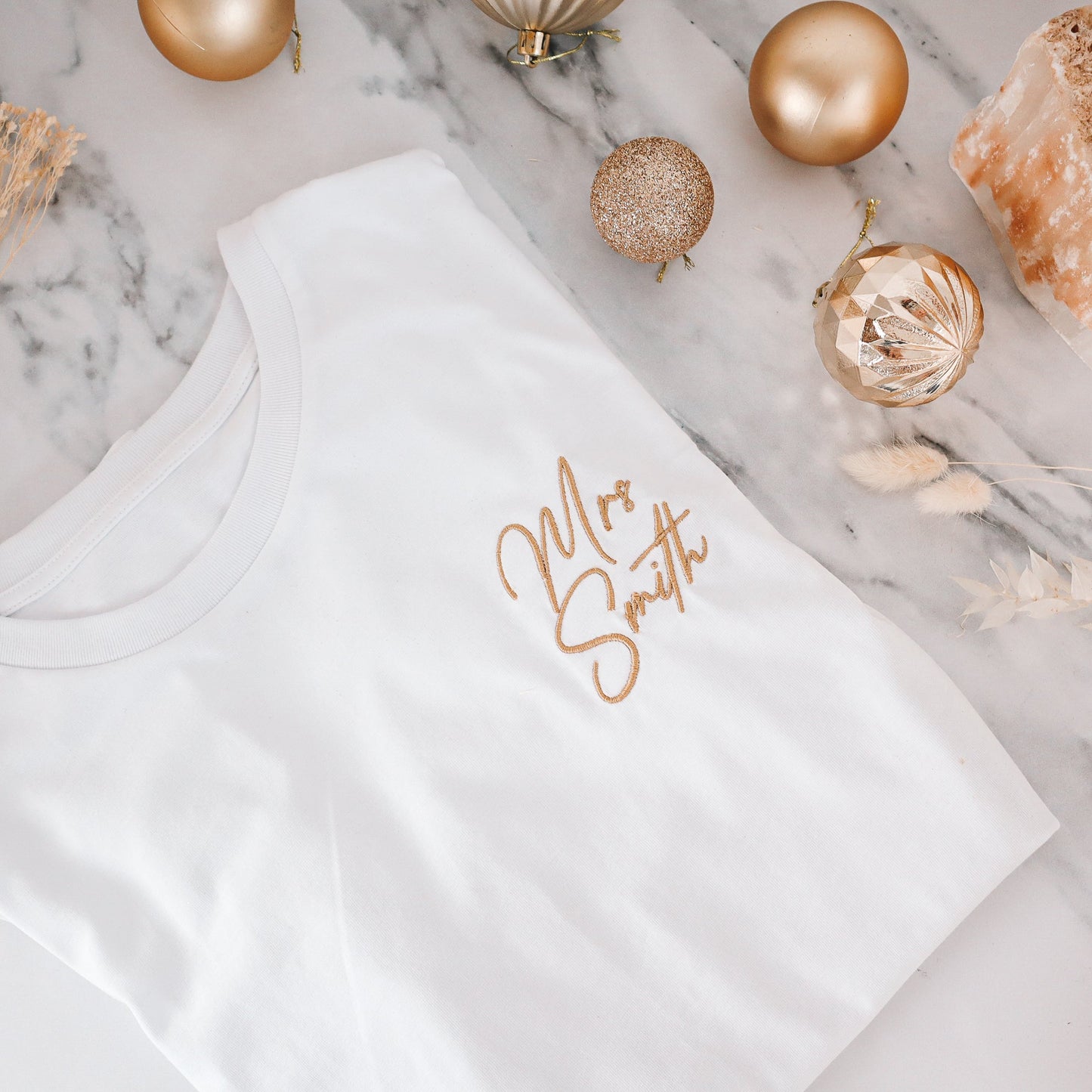 Personalised Embroidered Bride To Be T-Shirt - The Hen Planner